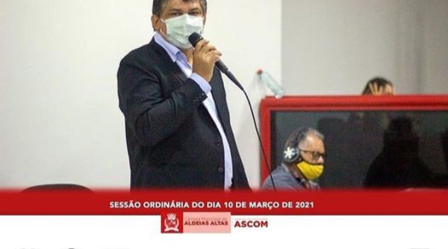 Vereador Ivaldo Ximenes solicita benefícios aos Aldeienses