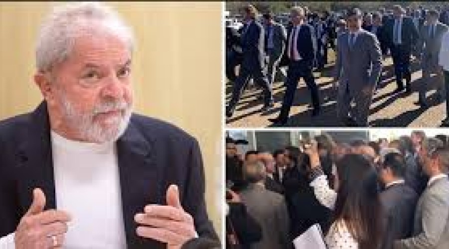Dezenas de deputados e senadores vão ao STF debater transferência de Lula