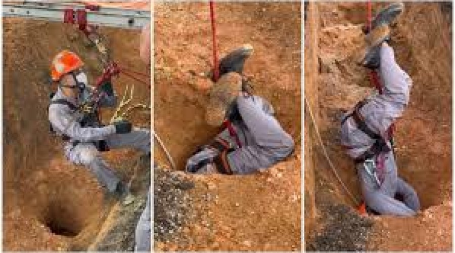 Vídeo mostra como foi o resgate do corpo do empresário encontrado em buraco no Autódromo de Interlagos