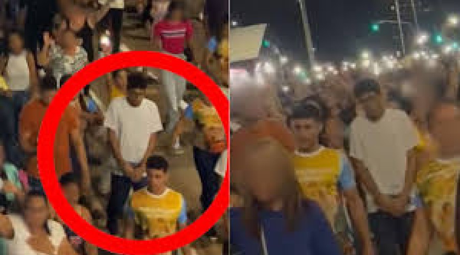 Vídeo mostra suspeito seguindo jovem morto com punhal durante caminhada religiosa em Barra do Corda (MA)