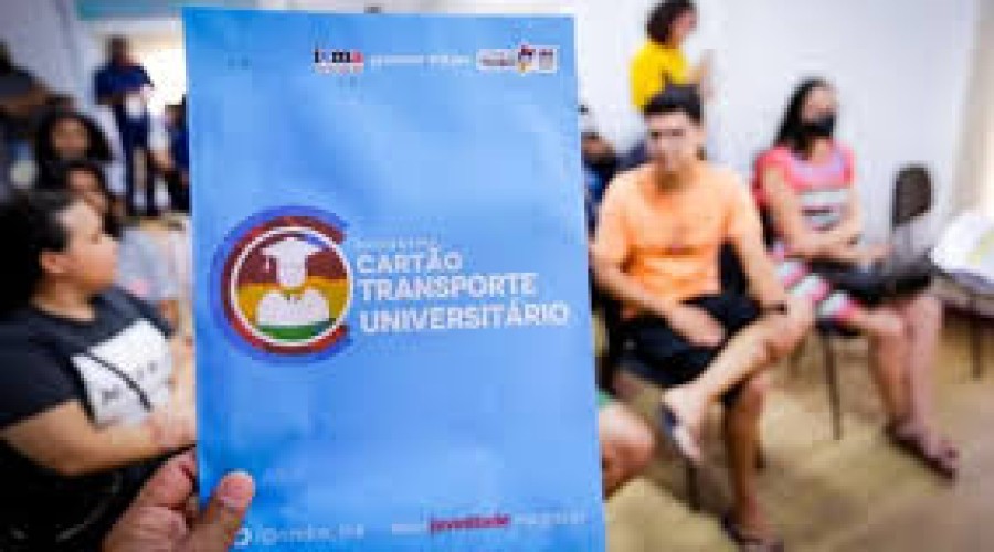 Cartão Transporte Universitário: O prazo até 27 de agosto. As inscrições devem ser feitas exclusivamente pela internet.