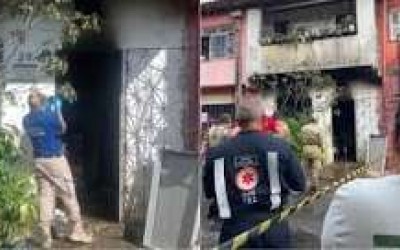Mulher é encontrada morta após incêndio em residência em Fortaleza