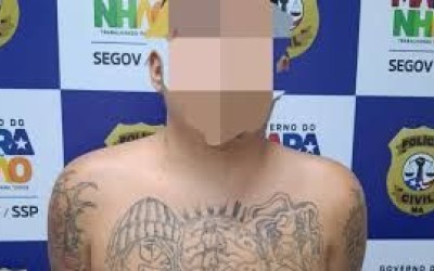 Foragido do PI é preso no MA enquanto fazia chamada de vídeo com membros de facção