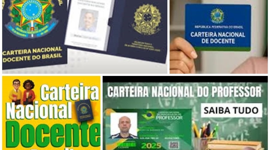 Criada Carteira Nacional Docente do Brasil: entenda os benefícios
