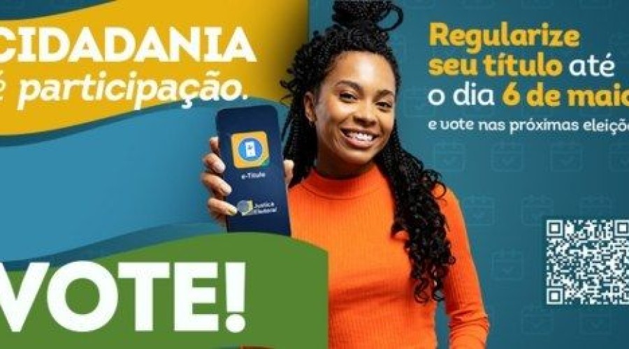 Prazo para tirar e regularizar título de eleitor vai até 6 de maio