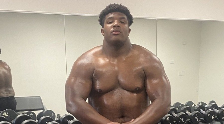 'Pequeno Hulk': jovem de 14 anos impressiona com físico de adulto