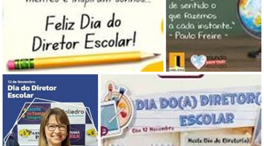Hoje 12 de nov. Dia do Diretor de Escola: a liderança que se comemora no Brasil, EUA, Portugal e França - Diretores fazem da escola um espaço de transformação, acolhimento e oportunidade