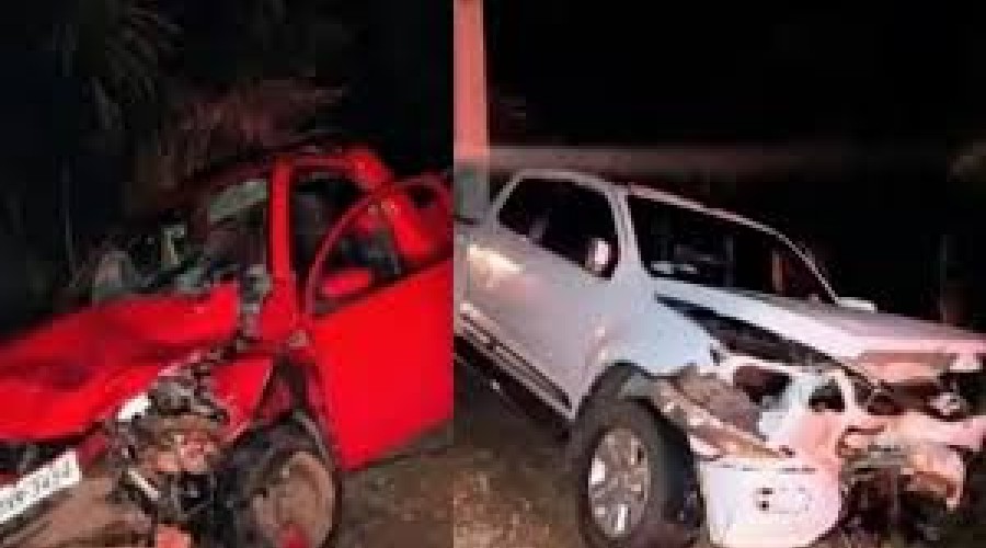 Baixão dos Albuquerque Homem morre e três pessoas ficam feridas em acidente entre duas caminhonetes no MA