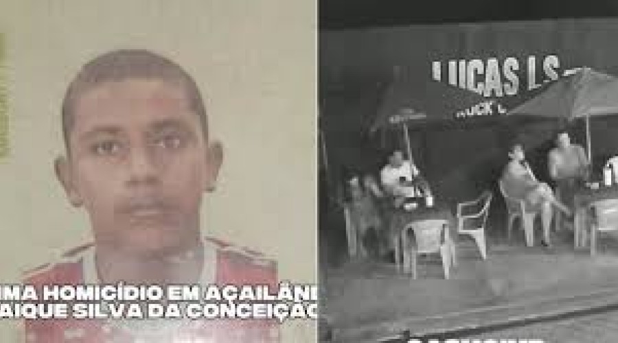 Vídeo: Homem é executado a tiros enquanto estava sentado em bar no Maranhão