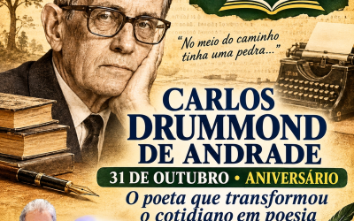 Raízes da História: Carlos Drummond de Andrade: o poeta que transformou o cotidiano em poesia