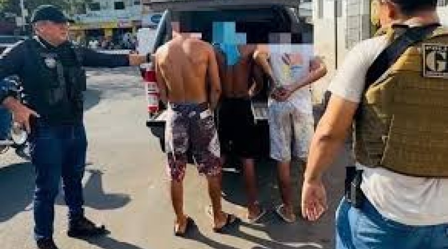 Caxias(MA): Trio é preso suspeito por envolvimento em organização de tráfico