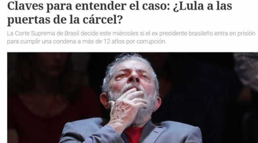 Imprensa internacional repercute julgamento de Lula no STF