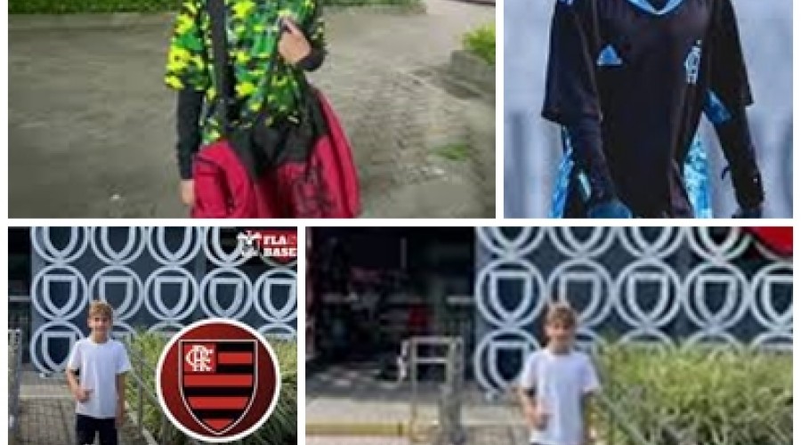 Conheça Lucas Leornado, goleiro maranhense de 10 anos que faz parte da categoria de base do Flamengo