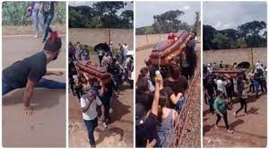 Vídeo: Velório inusitado tem música, dança e até banho de cachaça no caixão