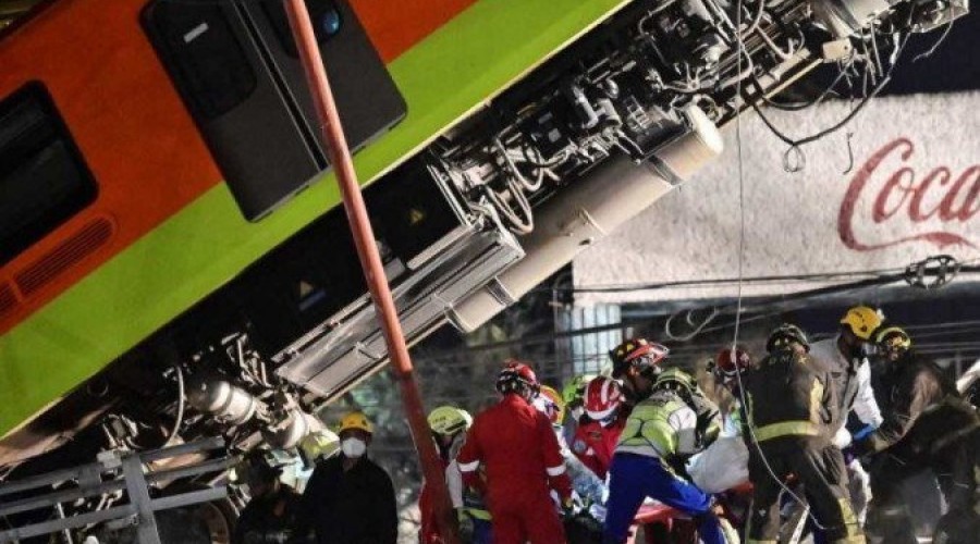 Estrutura do metrô desaba e mata ao menos 23 pessoas na Cidade do México