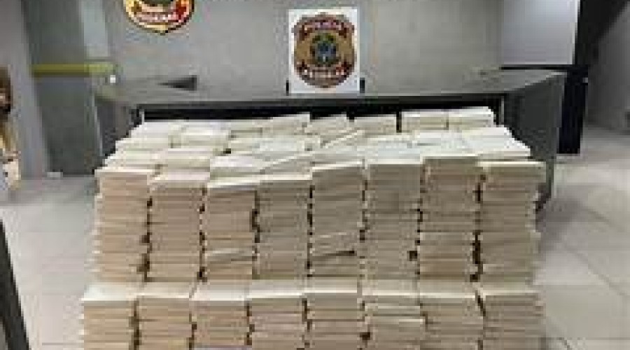 PF deflagra operação e apreende uma tonelada de cocaína em São Luís-MA
