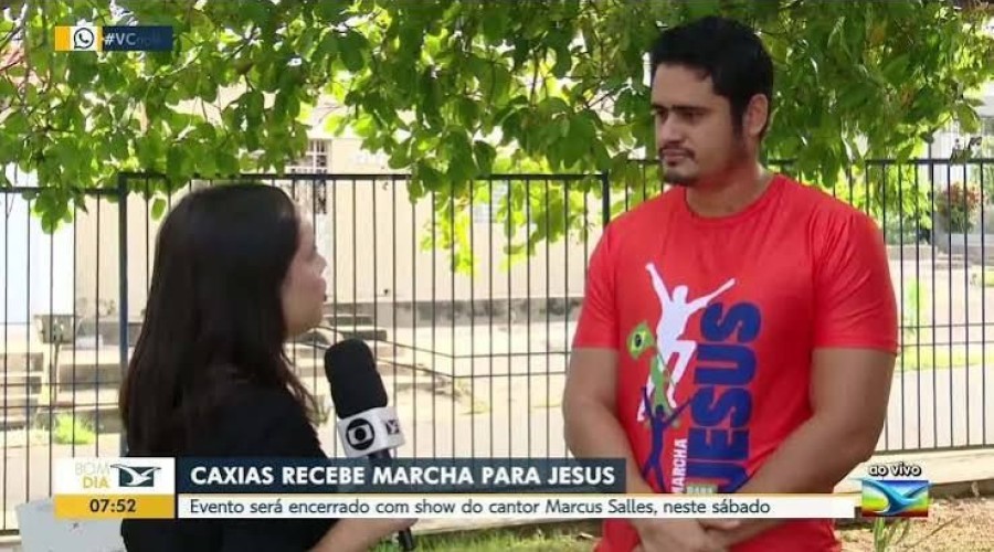 Caxias recebe amanhã a Marcha para Jesus