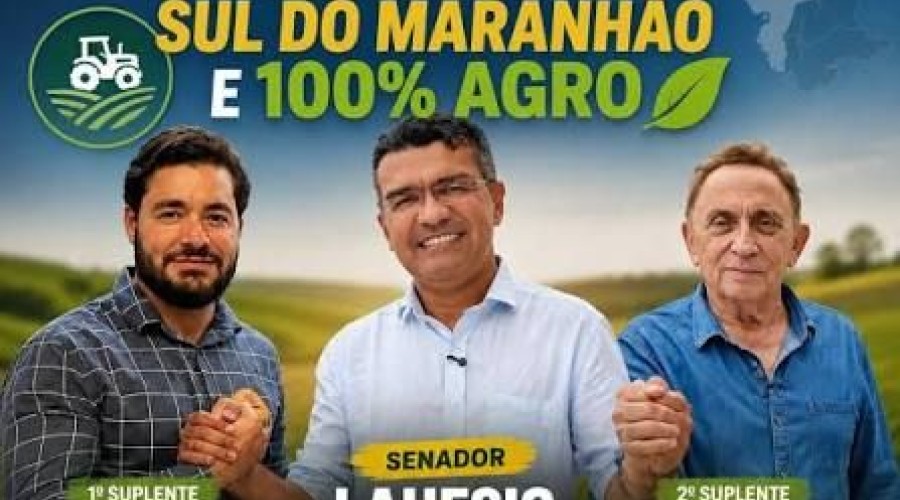 Lahesio define suplentes e amplia presença política da chapa ao Senado
