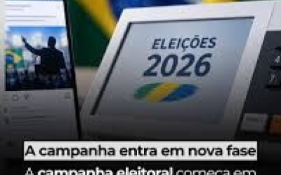 Eleições 2026: Quando começa e até quando vai a campanha eleitoral?