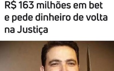 Dono da Difusora perde 163 milhões em bet e pede dinheiro de volta na justiça