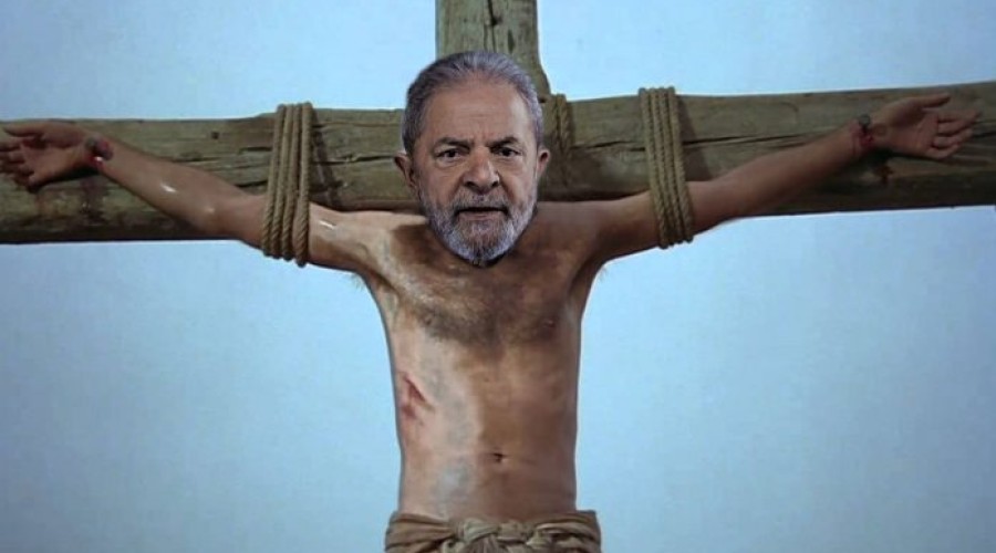 ASSISTA VÍDEO - Heresia: Lula se compara mais uma vez Àquele que morreu crucificado por todos nós!