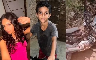 Acidente entre carro e moto mata dois irmãos e deixa uma criança ferida no interior do Maranhão