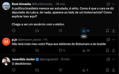 Rubens Jr. é confrontado ao se declarar ‘deputado federal do Lula’ no MA