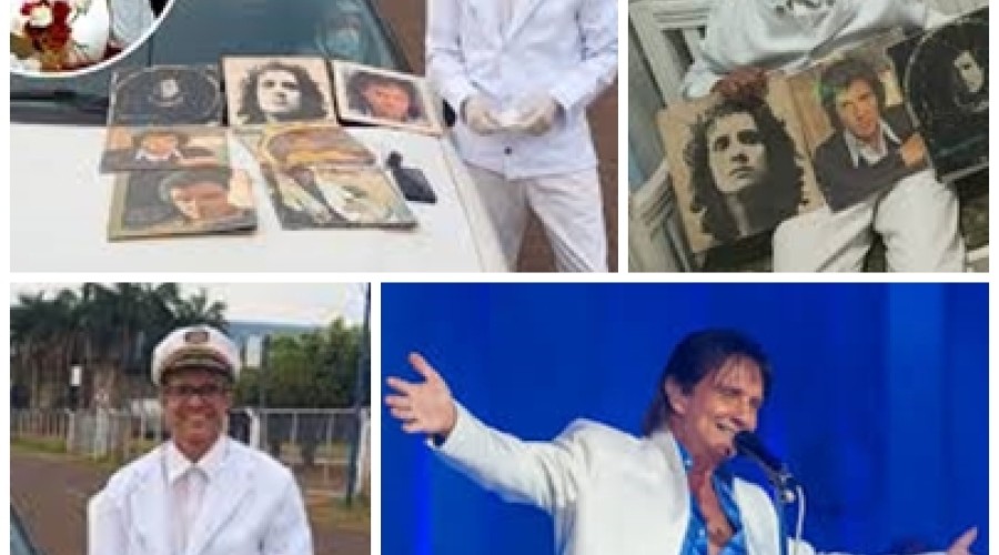 Após 30 anos, Paulo finalmente foi notado e ganhou sorriso de Roberto Carlos em Campo Grande