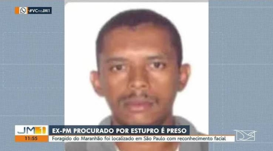 Câmera de reconhecimento facial localiza ex-PM procurado em São Paulo- Mandados de prisão em aberto por estupro e roubo