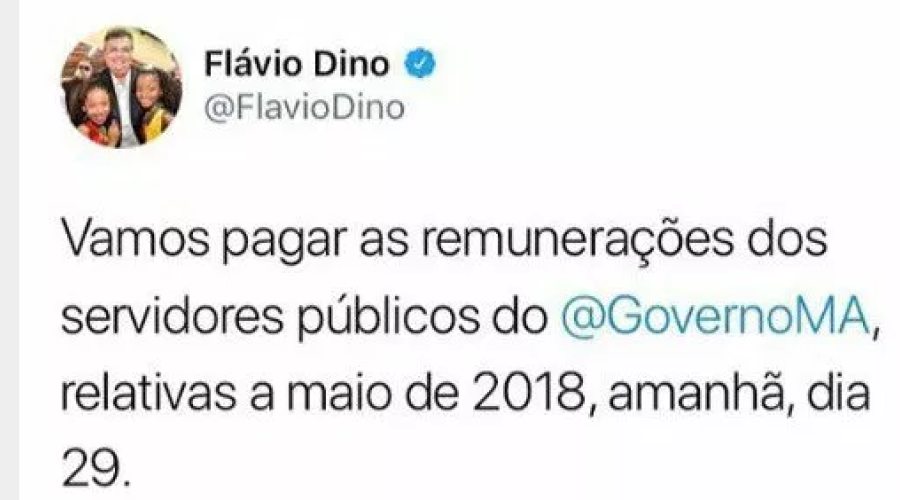 Governo do Maranhão antecipa o pagamento dos servidores