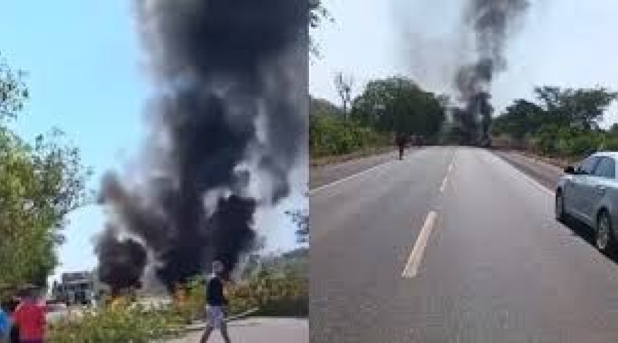 Caxias: Colisão entre carro e motocicleta deixa dois mortos e criança de 10 anos ferida