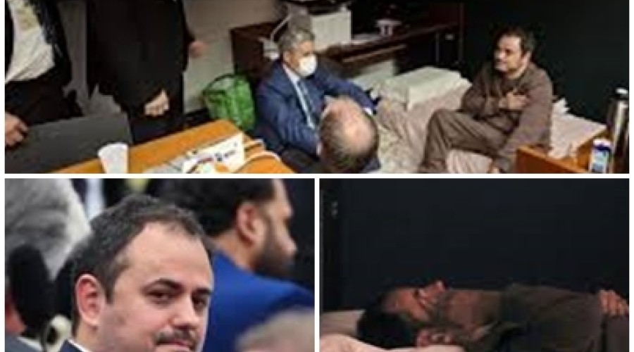 Em greve de fome, Glauber Braga recebe visita de deputado do MA