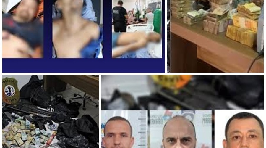 Três suspeitos de ataque a carro-forte morrem em confronto com a polícia no Maranhão