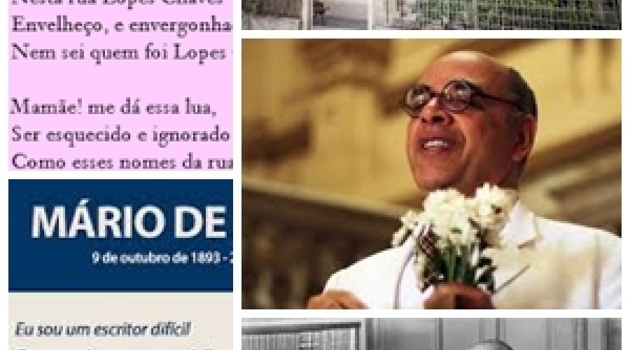 Raízes da História: Hoje 130 anos de nascimento (1893 - 2023) Mário de Andrade