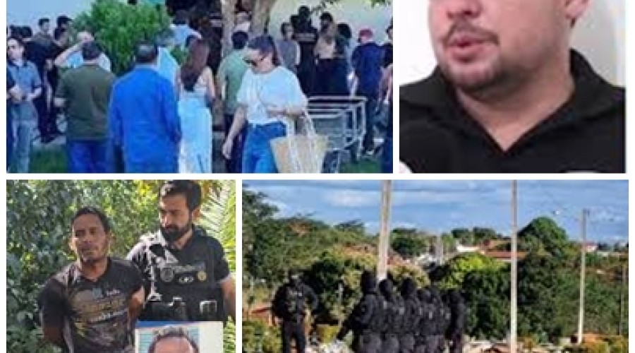 Vídeo: Delegado morto em Caxias é sepultado em Teresina após salva de tiros e palmas; suspeito do crime foi preso