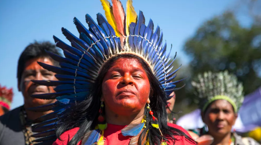 Maranhense Sônia Guajajara é eleita uma das 100 pessoas mais influentes do mundo