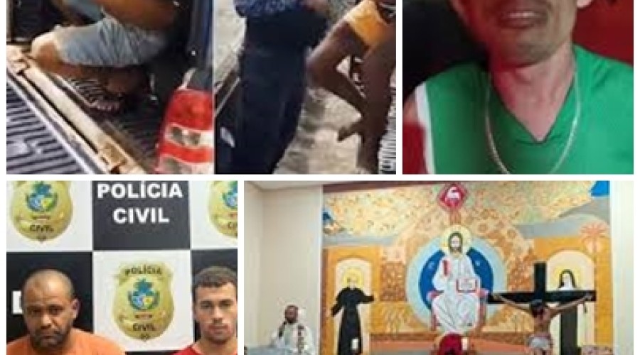 Dupla é presa suspeita de matar homem ao lado de igreja