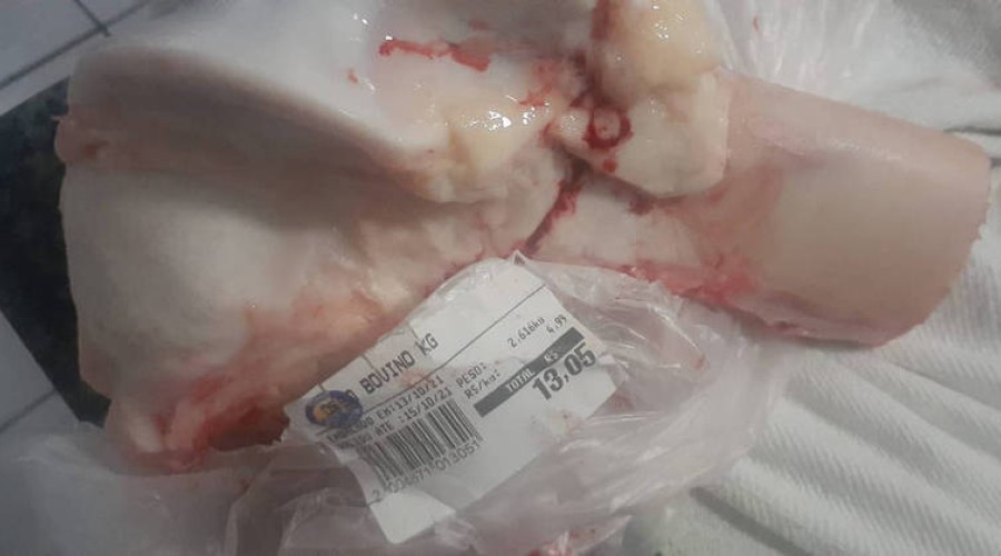 Assista o Vídeo: Crise/ Supermercado no Distrito Federal vende osso a R$ 5 o quilo