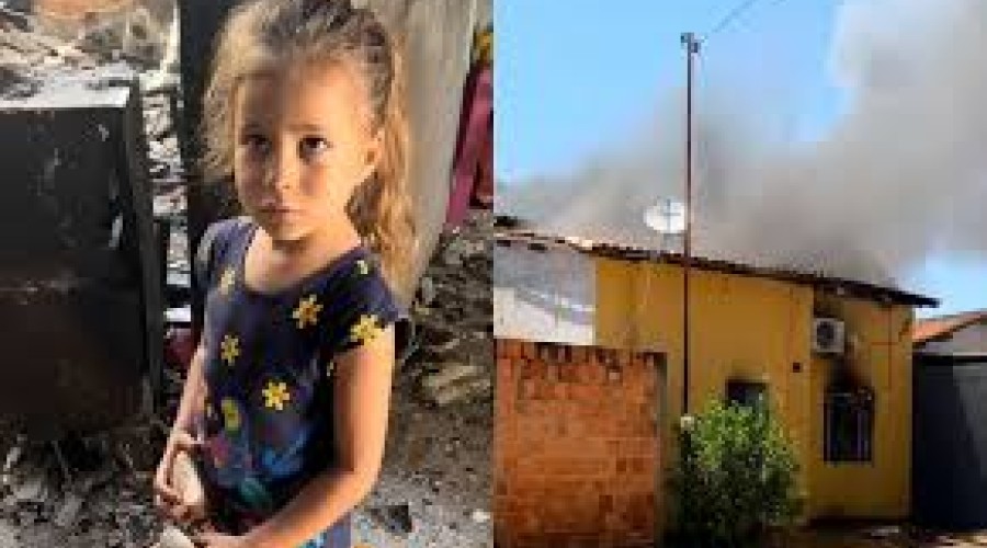 Campestre do Maranhão: Garota consola mãe ao ver casa destruída em incêndio no Maranhão: “Eu vou botar tijolo”