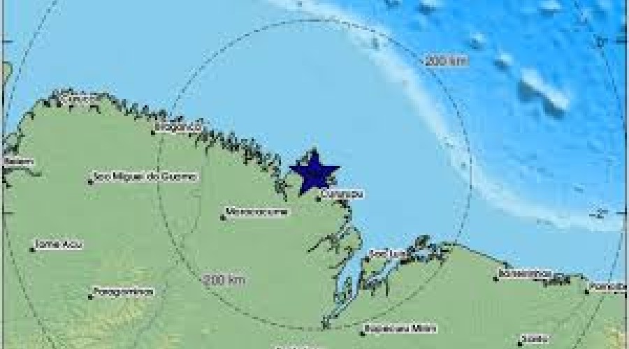 CURURUPU: Tremor de magnitude 4,7 atinge cidade no interior do Maranhão