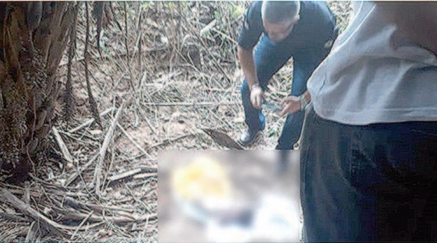 Mãe do bebê encontrado em saco é identicada