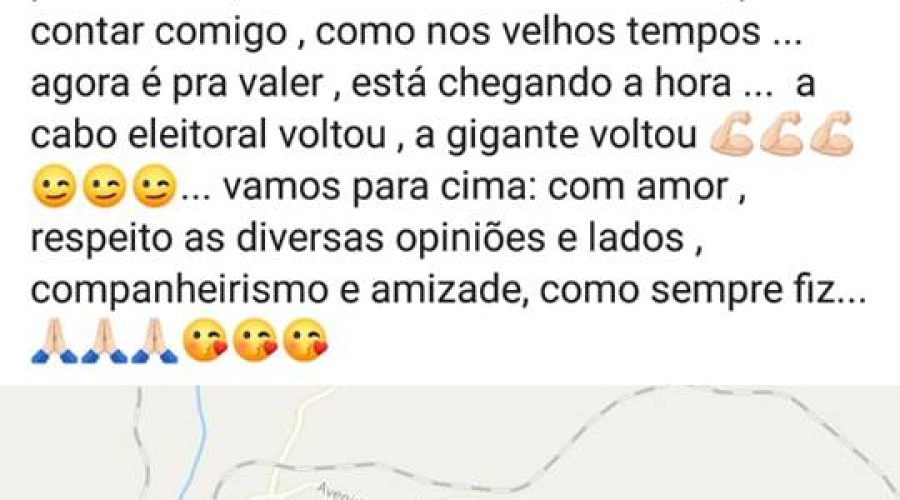CAXIAS EM DETALHES: Ex-mulher de Fábio Gentil chega a Caxias e declara apoio a Cléber Verde