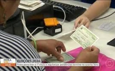 Prazo para regularizar título eleitoral termina dia 6 de maio