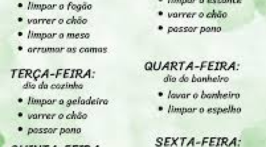 Dicas de Casa: Como manter a limpeza