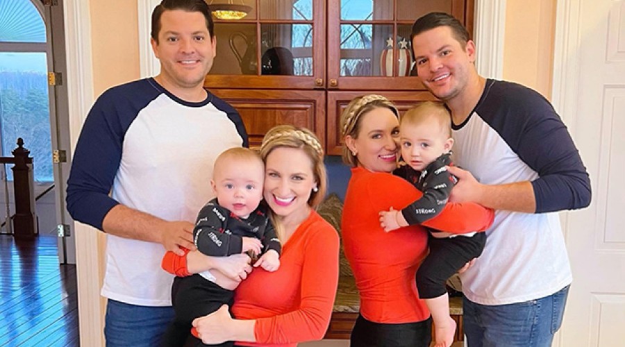 Gêmeos casados com irmãs gêmeas têm filhos idênticos que são tecnicamente irmãos; entenda