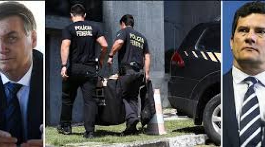 Intervenção de Bolsonaro pode provocar rebelião na PF e demissão de Moro