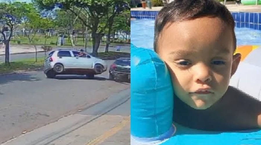 Menino de 2 anos morre após acidente de carro em Goiânia