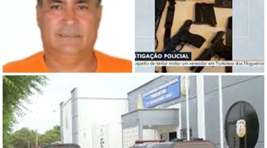 Polícia realiza operação contra suspeito de tentar matar um vereador em Fortaleza dos Nogueiras