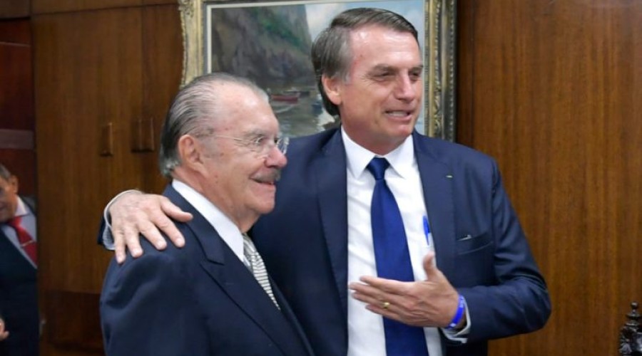 O novo pedido de Sarney a Bolsonaro