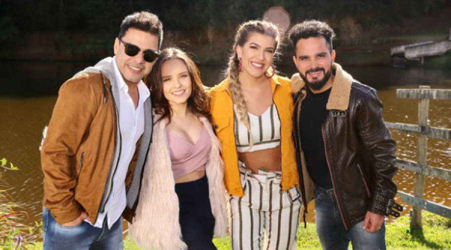 Zezé Di Camargo e Luciano divulgam novo clipe